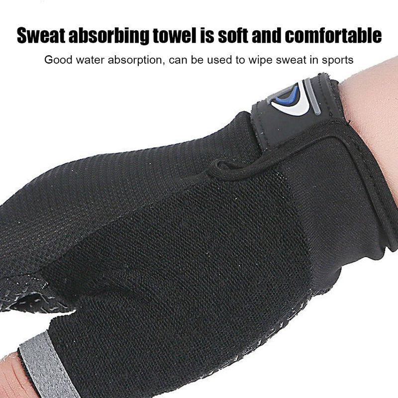 Luvas de pesca femininas corte de dois dedos masculino touchscreen pesca antiderrapante à prova de sol respirável ciclismo luvas de fitness