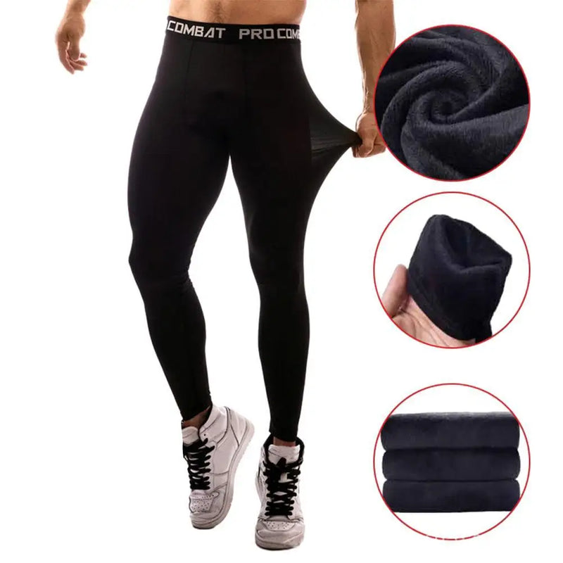 Calças de compressão masculinas calças justas leggings para treinamento de corrida esporte fitness secagem rápida ajuste jogging calças de treino
