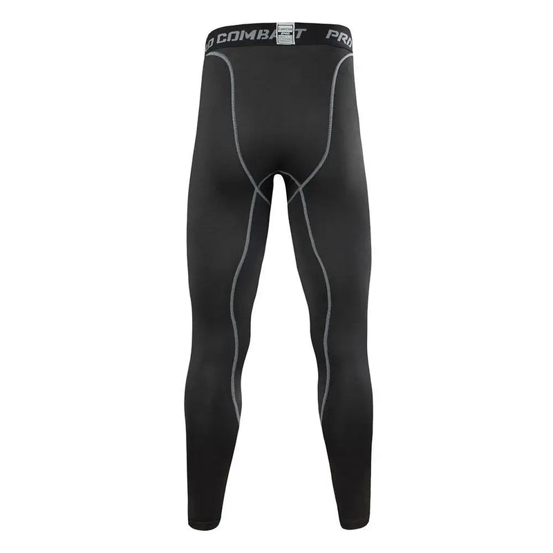 Calças de compressão masculinas calças justas leggings para treinamento de corrida esporte fitness secagem rápida ajuste jogging calças de treino