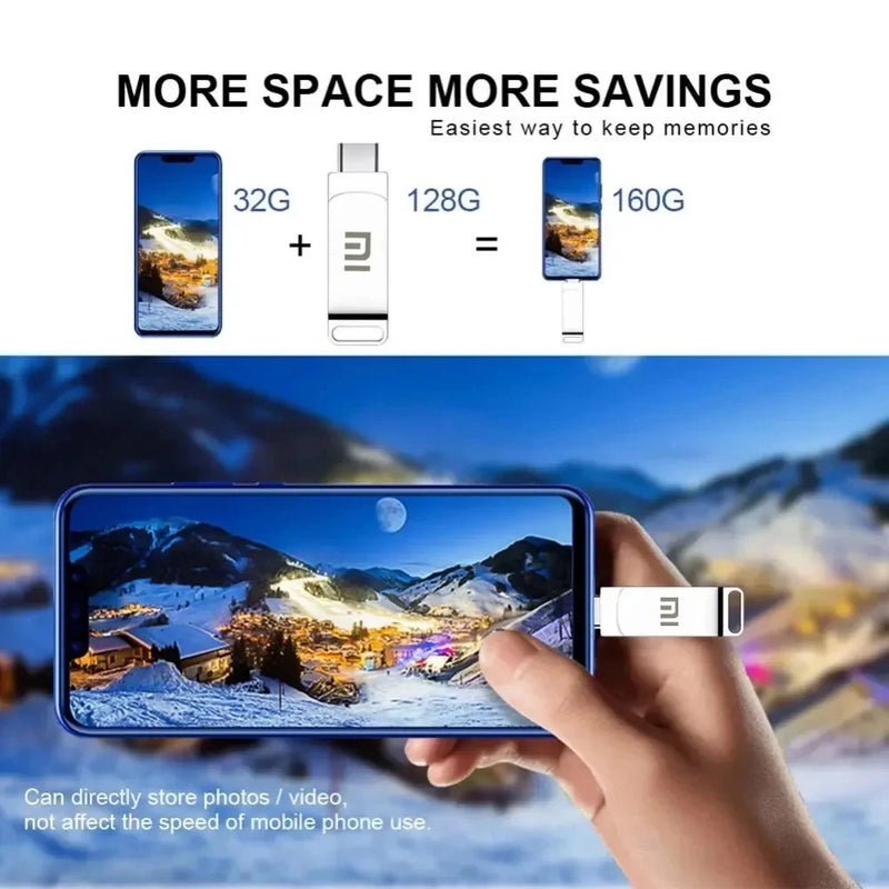 Pendrive de transferência de alta velocidade Cartão de memória Pendrive Flash Disk Memoria à prova d'água